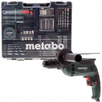 Дриль ударний + мобільний майстерня Metabo SBE 650 Mobile Workshop (600671870)