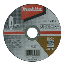 Коло відрізне для нержавіючої сталі 60Т Makita В-12239, 125х1